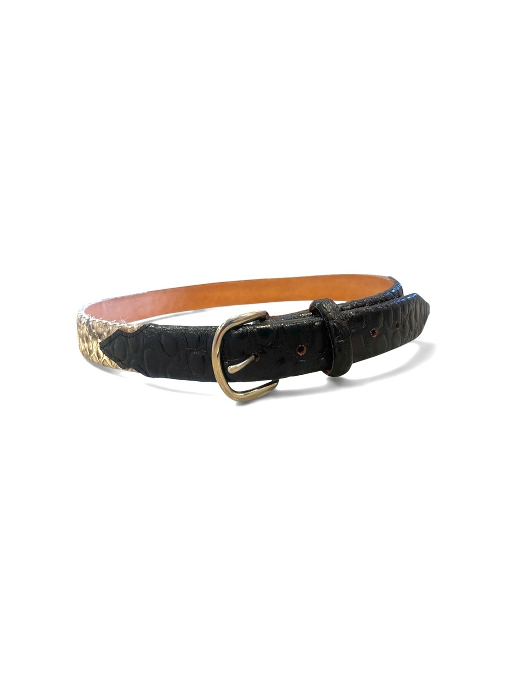 Genuine Leather Real Snake Skin Belt Size 34